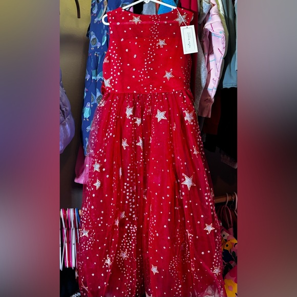 Trish & Scully Red Starry Dress - Size 7, New With Tags! - Picture 2 of 7